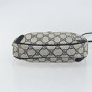 GUCCI GG Supreme Sherry Line Shoulder Bag PVC Navy Red 89 02 066 Auth 150546-9