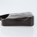 GUCCI Soho Shoulder Bag Patent leather Black Silver 000 1046 0506 Auth 150547-5