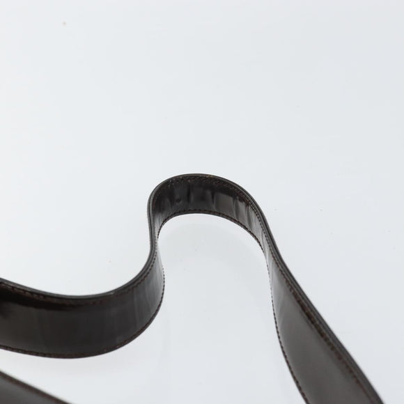 GUCCI Soho Shoulder Bag Patent leather Black Silver 000 1046 0506 Auth 150547