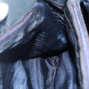 PRADA Hand Bag Nylon Green Auth 150549-18