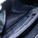 PRADA Hand Bag Nylon Green Auth 150549-22