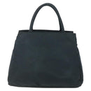 PRADA Hand Bag Nylon Green Auth 150549-3