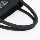 PRADA Hand Bag Nylon Green Auth 150549-7
