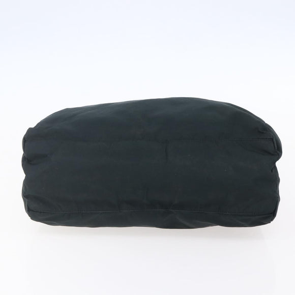 PRADA Hand Bag Nylon Green Auth 150549