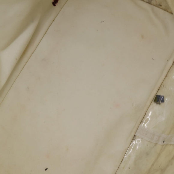 CHANEL Surfline Tote Bag Canvas Blue White CC Auth 150551