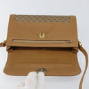 GUCCI Micro GG Supreme Shoulder Bag PVC Beige Gold Auth 150552-16