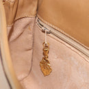 GUCCI Micro GG Supreme Shoulder Bag PVC Beige Gold Auth 150552-21