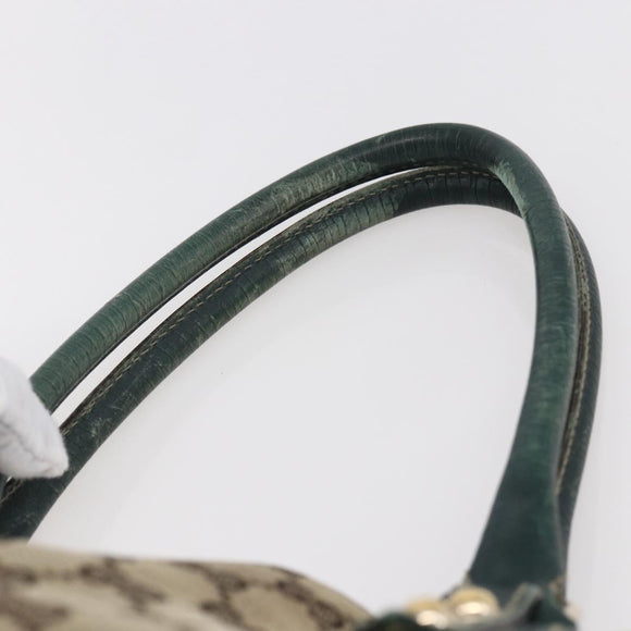 GUCCI GG Canvas Horsebit Tote Bag Beige Gold 137385 Auth 150553