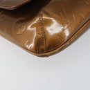 LOUIS VUITTON Monogram Vernis Thompson Street Bag Bronze M91124 LV Auth 150557-15