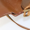 LOUIS VUITTON Monogram Vernis Thompson Street Bag Bronze M91124 LV Auth 150557-9