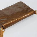 LOUIS VUITTON Monogram Vernis Thompson Street Bag Bronze M91124 LV Auth 150557-6