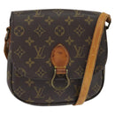LOUIS VUITTON Monogram Saint Cloud MM Shoulder Bag M51243 LV Auth 150559-1