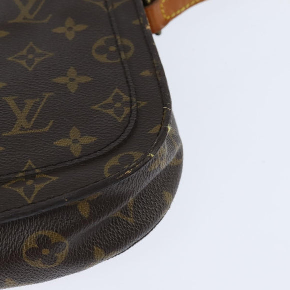 LOUIS VUITTON Monogram Saint Cloud MM Shoulder Bag M51243 LV Auth 150559