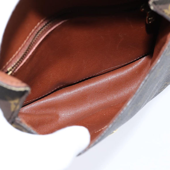 LOUIS VUITTON Monogram Saint Cloud MM Shoulder Bag M51243 LV Auth 150559