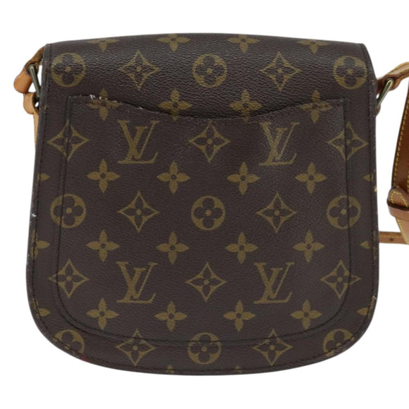 LOUIS VUITTON Monogram Saint Cloud MM Shoulder Bag M51243 LV Auth 150559