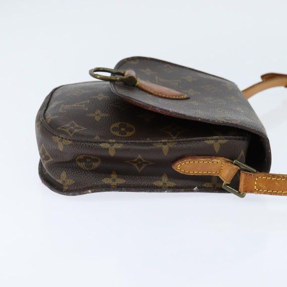 LOUIS VUITTON Monogram Saint Cloud MM Shoulder Bag M51243 LV Auth 150559