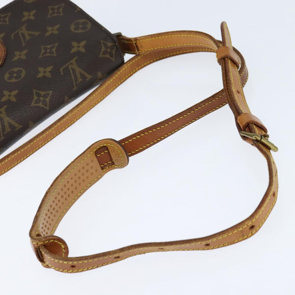 LOUIS VUITTON Monogram Saint Cloud MM Shoulder Bag M51243 LV Auth 150559