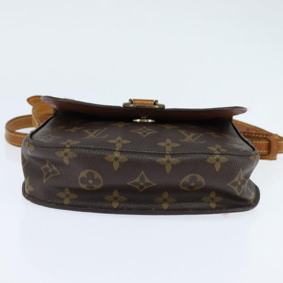 LOUIS VUITTON Monogram Saint Cloud MM Shoulder Bag M51243 LV Auth 150559