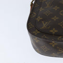 LOUIS VUITTON Monogram Saint Cloud GM Shoulder Bag M51242 LV Auth 150560-16