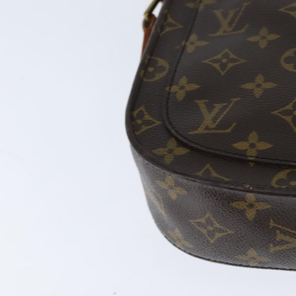 LOUIS VUITTON Monogram Saint Cloud GM Shoulder Bag M51242 LV Auth 150560