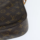 LOUIS VUITTON Monogram Saint Cloud GM Shoulder Bag M51242 LV Auth 150560-17