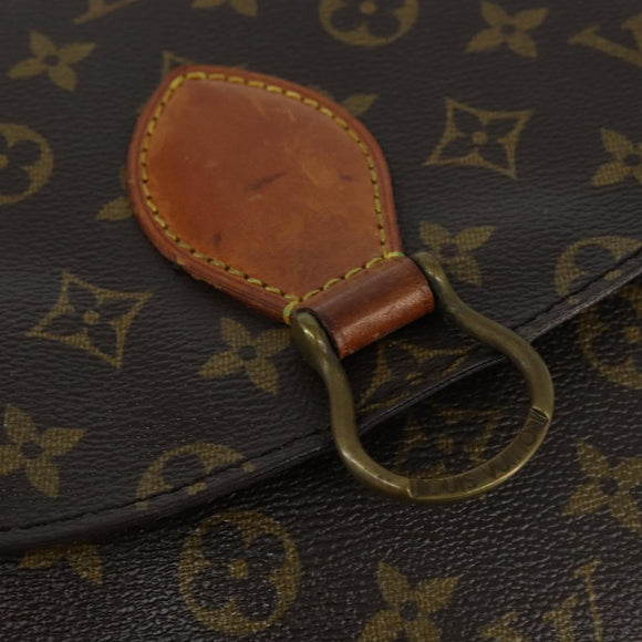 LOUIS VUITTON Monogram Saint Cloud GM Shoulder Bag M51242 LV Auth 150560