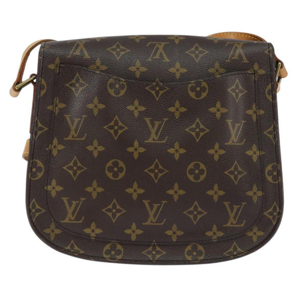 LOUIS VUITTON Monogram Saint Cloud GM Shoulder Bag M51242 LV Auth 150560