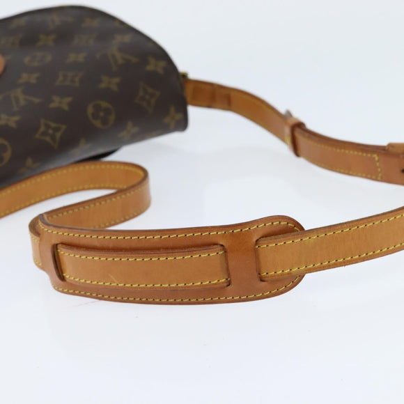 LOUIS VUITTON Monogram Saint Cloud GM Shoulder Bag M51242 LV Auth 150560