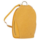 LOUIS VUITTON Epi Mabillon Backpack Yellow M52239 LV Auth 150563-1