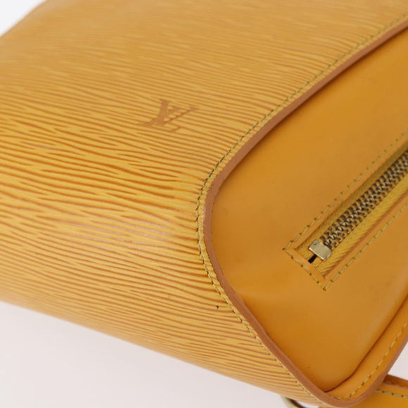 LOUIS VUITTON Epi Mabillon Backpack Yellow M52239 LV Auth 150563