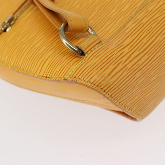 LOUIS VUITTON Epi Mabillon Backpack Yellow M52239 LV Auth 150563