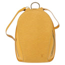LOUIS VUITTON Epi Mabillon Backpack Yellow M52239 LV Auth 150563-13