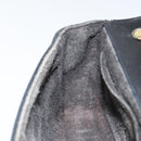 CHANEL Matelasse Chain Shoulder Bag Lamb Skin Black Gold CC Auth 150565-19