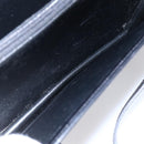 Christian Dior Hand Bag Leather Black Gold Auth 150570-15