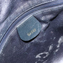 GUCCI Bamboo Hand Bag Leather Black Gold 001 3444 1638 Auth 150577-17