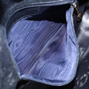 GUCCI Bamboo Hand Bag Leather Black Gold 001 3444 1638 Auth 150577-11