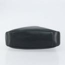 GUCCI Bamboo Hand Bag Leather Black Gold 001 3444 1638 Auth 150577-5