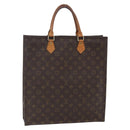 LOUIS VUITTON Monogram Sac Plat Hand Bag M51140 LV Auth 150580-1