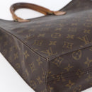LOUIS VUITTON Monogram Sac Plat Hand Bag M51140 LV Auth 150580-14
