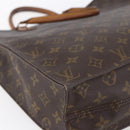 LOUIS VUITTON Monogram Sac Plat Hand Bag M51140 LV Auth 150580-16