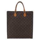 LOUIS VUITTON Monogram Sac Plat Hand Bag M51140 LV Auth 150580-13