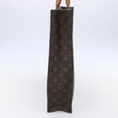LOUIS VUITTON Monogram Sac Plat Hand Bag M51140 LV Auth 150580-4