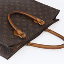 LOUIS VUITTON Monogram Sac Plat Hand Bag M51140 LV Auth 150580-6