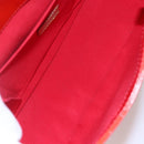 LOUIS VUITTON Monogram Vernis Biscayne Bay GM Bag Rouge M91287 LV Auth 150582-10