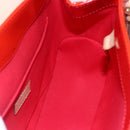 LOUIS VUITTON Monogram Vernis Biscayne Bay GM Bag Rouge M91287 LV Auth 150582-18