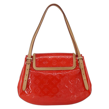 LOUIS VUITTON Monogram Vernis Biscayne Bay GM Bag Rouge M91287 LV Auth 150582 - 0