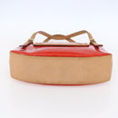 LOUIS VUITTON Monogram Vernis Biscayne Bay GM Bag Rouge M91287 LV Auth 150582-5