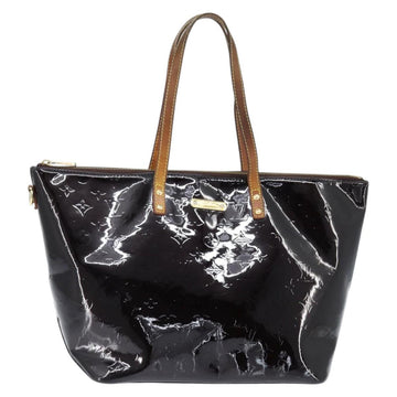 LOUIS VUITTON Monogram Vernis Bellevue GM Tote Bag Amarante M93589 Auth 150583