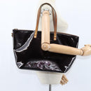 LOUIS VUITTON Monogram Vernis Bellevue GM Tote Bag Amarante M93589 Auth 150583-21