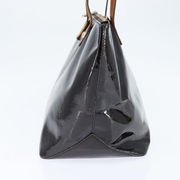 LOUIS VUITTON Monogram Vernis Bellevue GM Tote Bag Amarante M93589 Auth 150583
